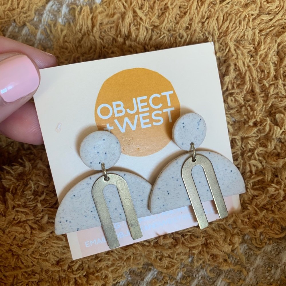 Boho earrings - worn once